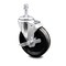 Service Caster 5 Inch Phenolic Wheel Swivel 3/8 Inch Threaded Stem Caster with Brake SCC SCC-TS20S514-PHR-TLB-381615 - alternate 1